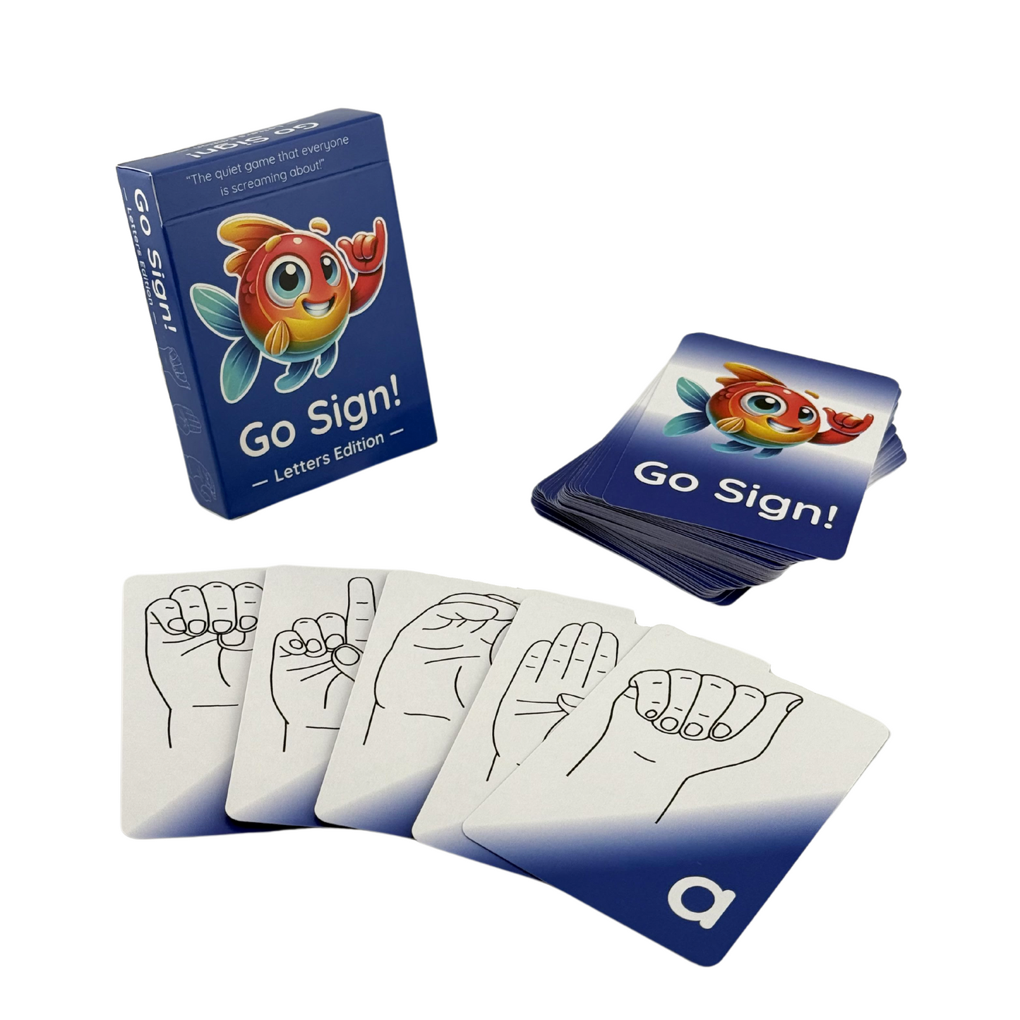 Go Sign! Letters Edition Card Game